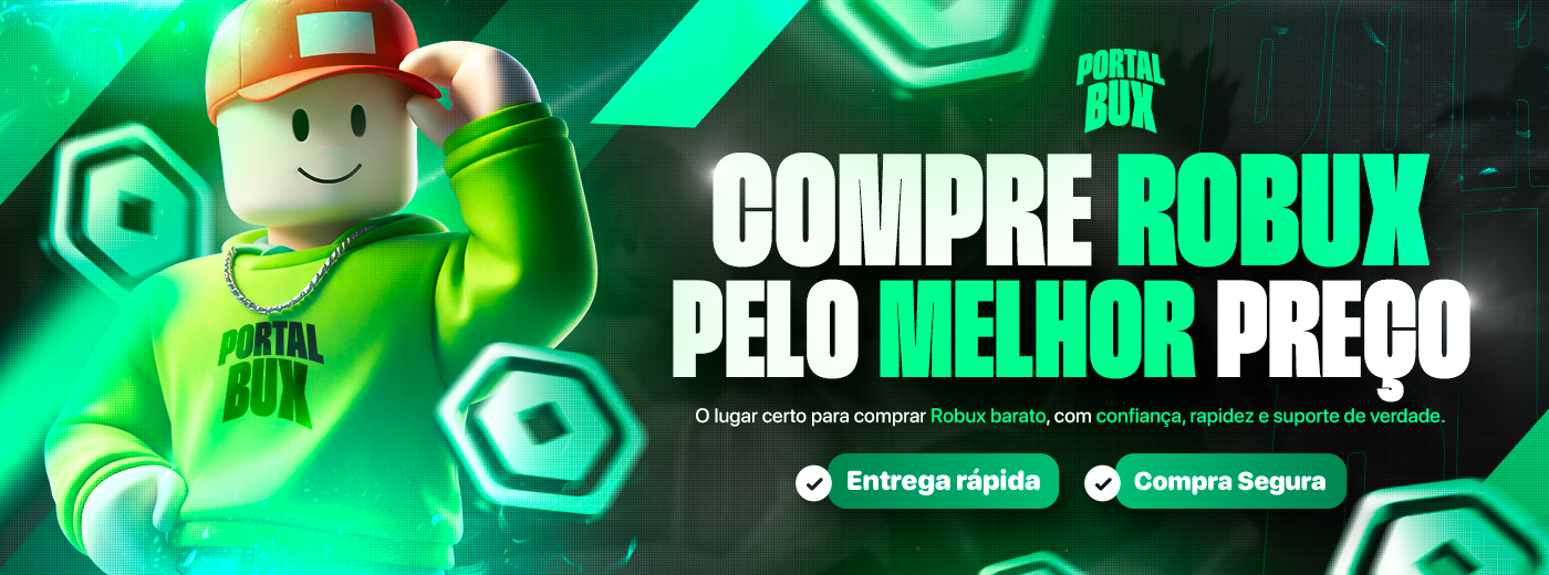 Banner promocional de Robux